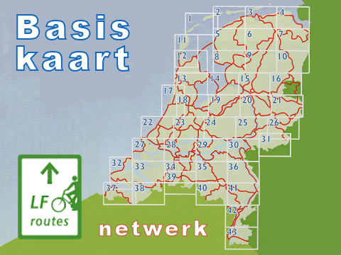 Basiskaart LF-routes editie 2016.