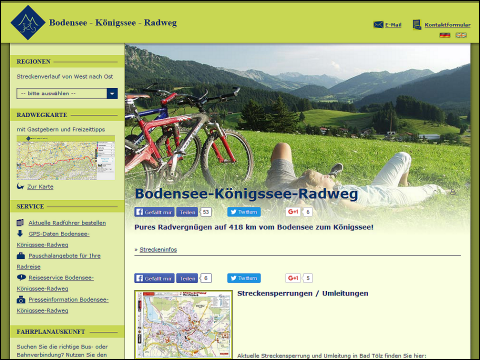 430 km door de Duitse Voor-Alpen.
