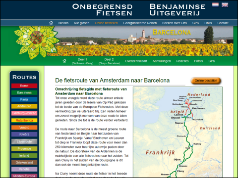 1700 km over groene wegen naar Catalonië.