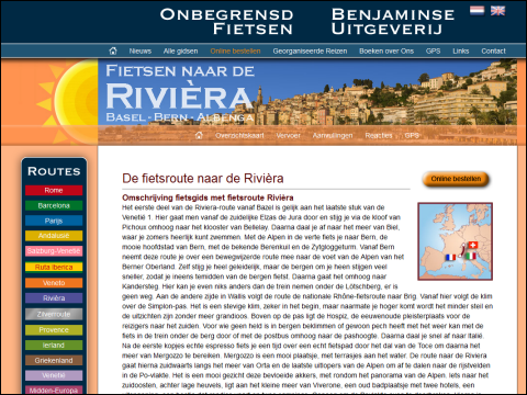 Dwars door Zwitserland en Noord-Italië.